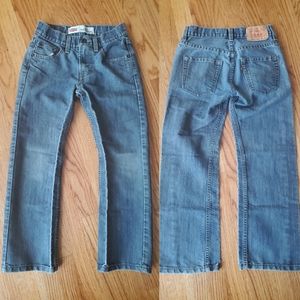 LEVI'S Size 8 Regular Slim Straight 514 Jeans